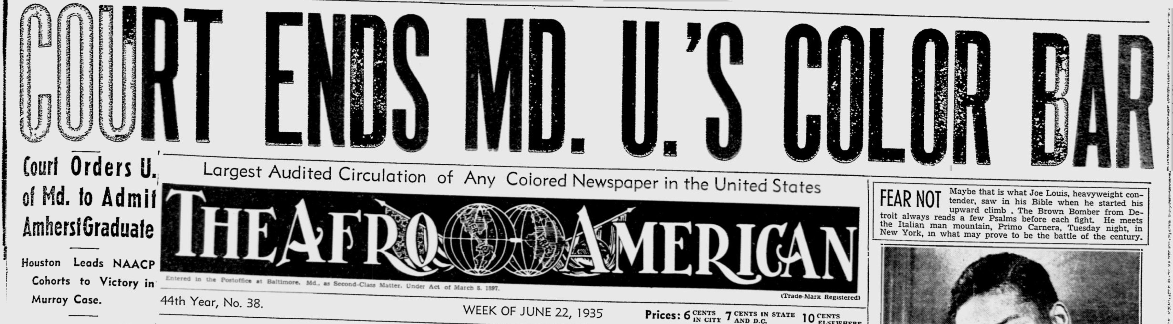 newspaper headline